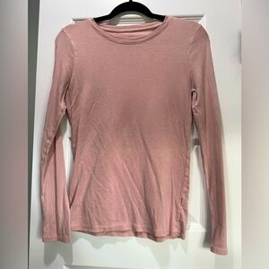 Pink long sleeve shirt size medium